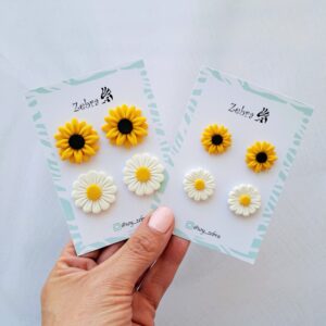 Pack Aros Girasol y Margarita (2 tamaños)