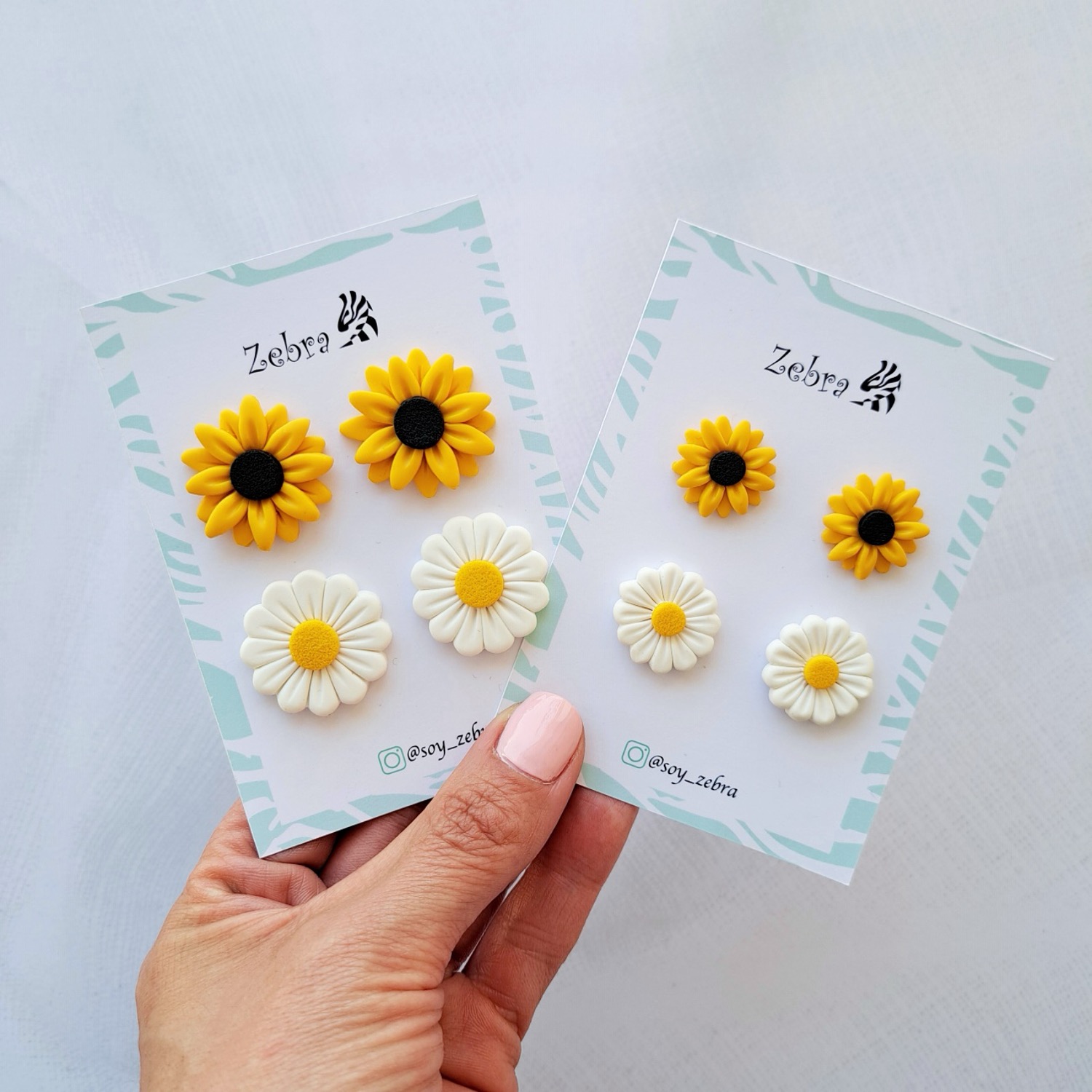 Pack Aros Girasol y Margarita (2 tamaños)