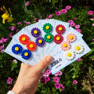 Aros Flor – Varios Colores