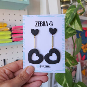 Aros Corazón Chic – Varios Colores