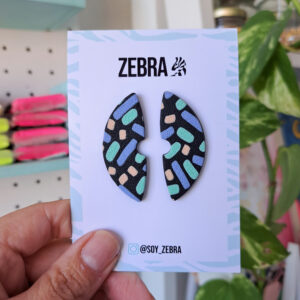 Aros Chispas Negro Mix 2
